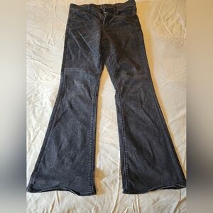 American Eagle Outfitters Dark Blue Flare Jeans